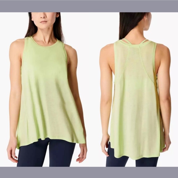 NWT Sweaty‎ Betty [ XS ] Easy Peazy Tank Top in Utopia Green - Picture 1 of 12